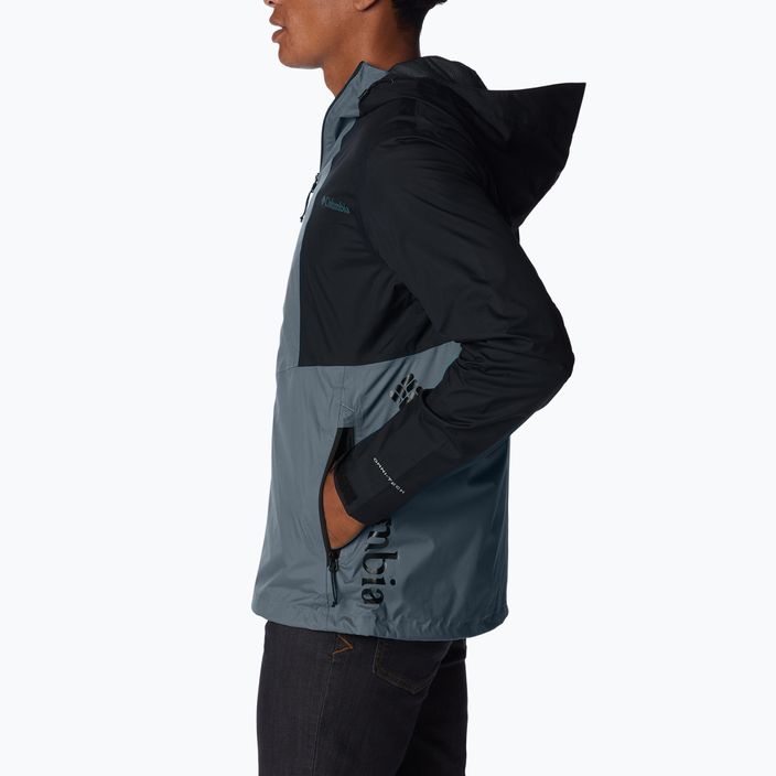 Columbia Inner Limits II jachetă de ploaie pentru bărbați negru 1893991 4