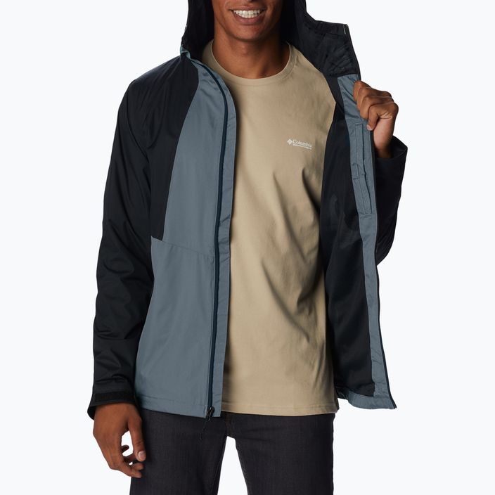 Columbia Inner Limits II jachetă de ploaie pentru bărbați negru 1893991 5