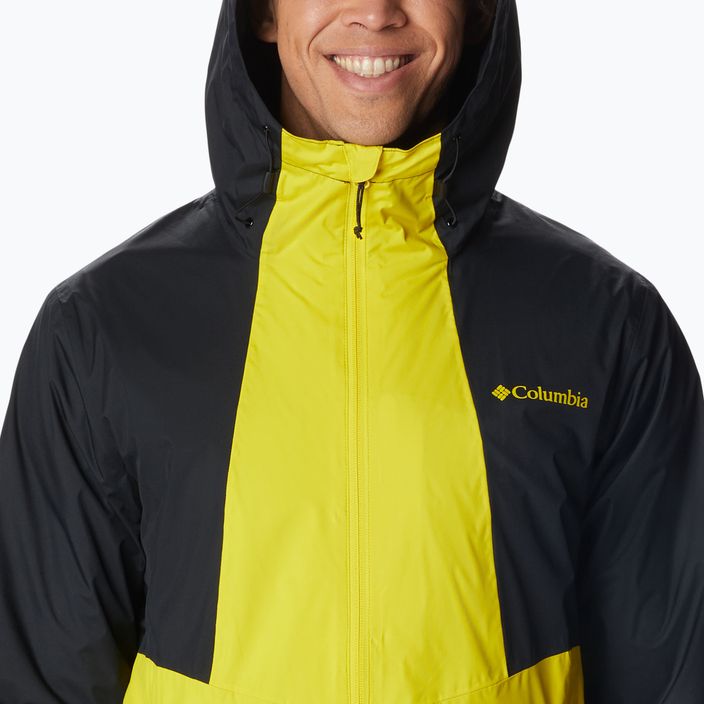 Columbia Inner Limits II jachetă de ploaie cu membrană galbenă pentru bărbați 1893991 4