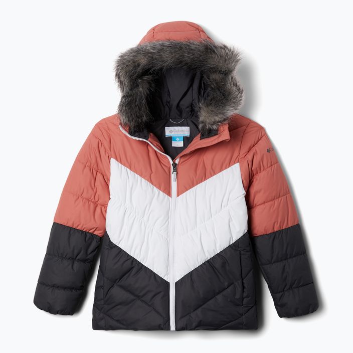 Jachetă de schi pentru copii Columbia Arctic Blast gri-roz 1908241 7