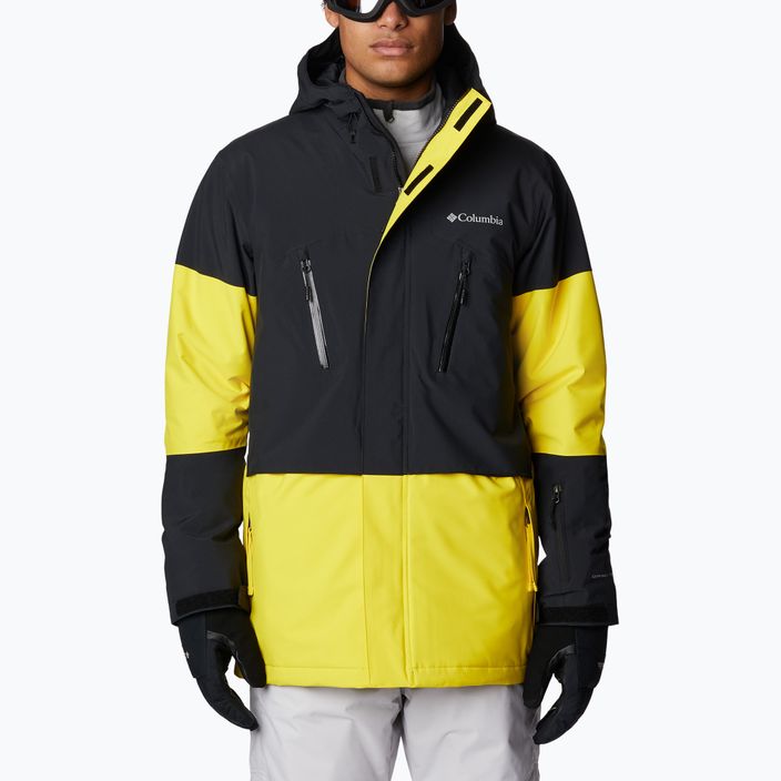 Columbia Aerial Ascender jachetă de schi pentru bărbați galben și negru 1954391