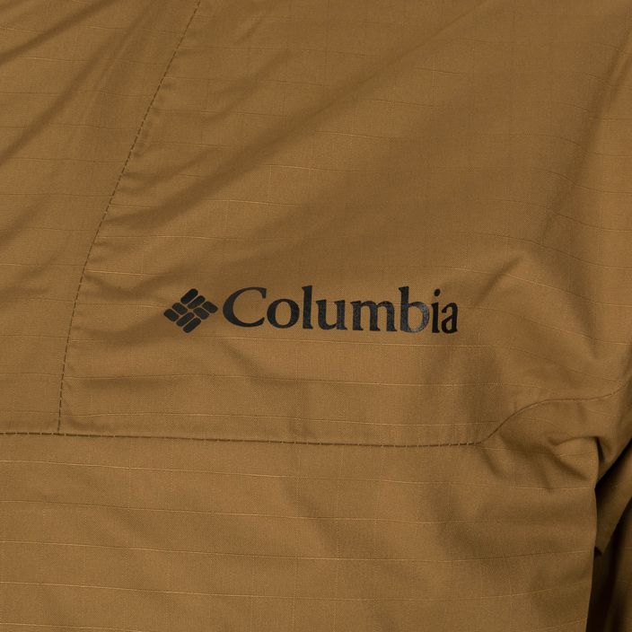 Columbia Point Park Insulated jachetă din puf pentru bărbați maro-negru-galben 1956811 12