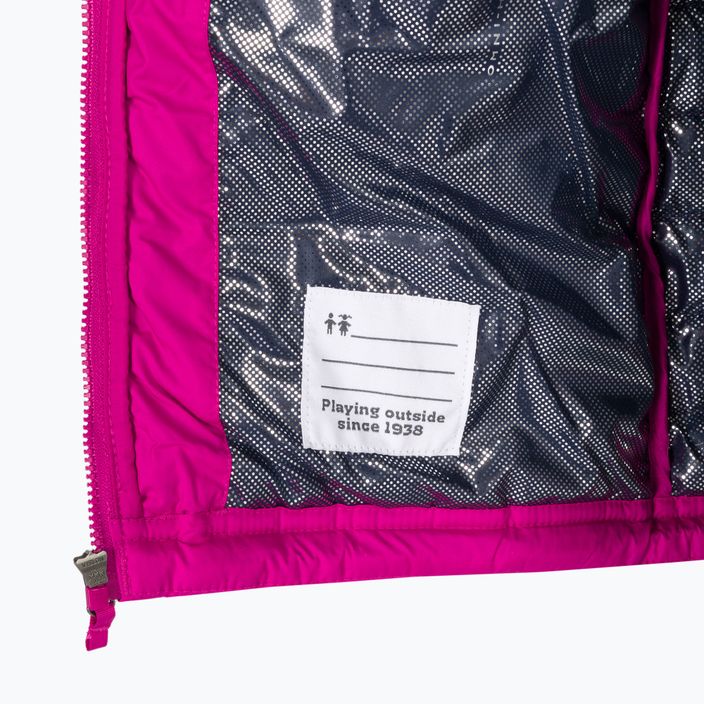 Columbia Powder Lite jachetă cu glugă cu glugă roz pentru copii 1802931 5