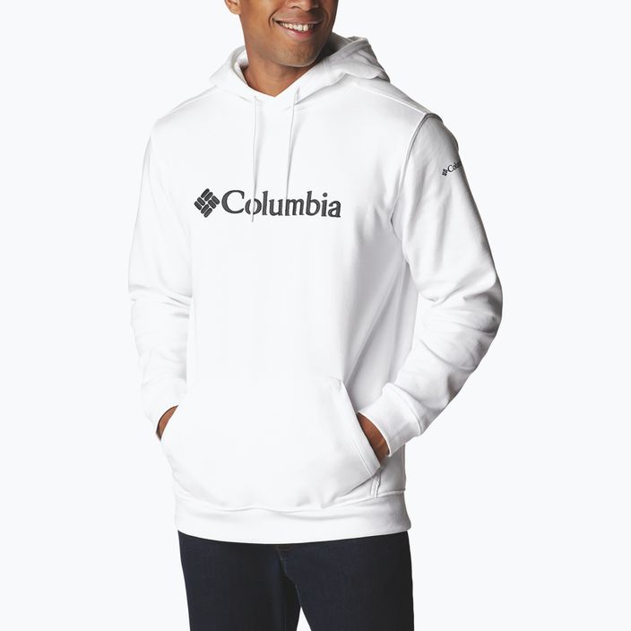 Columbia CSC Basic Logo II bluză de trekking pentru bărbați alb 1681664
