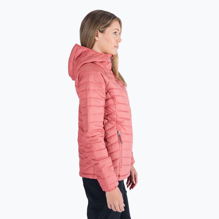Columbia Powder Lite jachetă cu glugă roz pentru femei 1699071 2