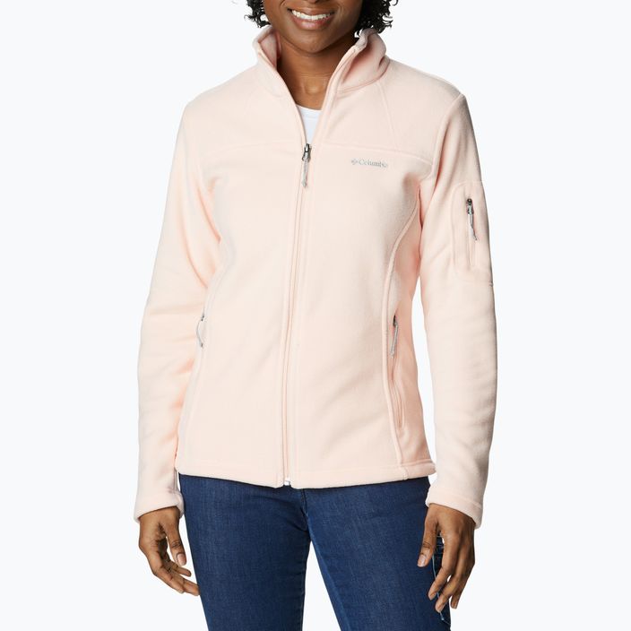 Bluză fleece pentru femei Columbia Fast Trek II Peach Blossom 1465351890 4