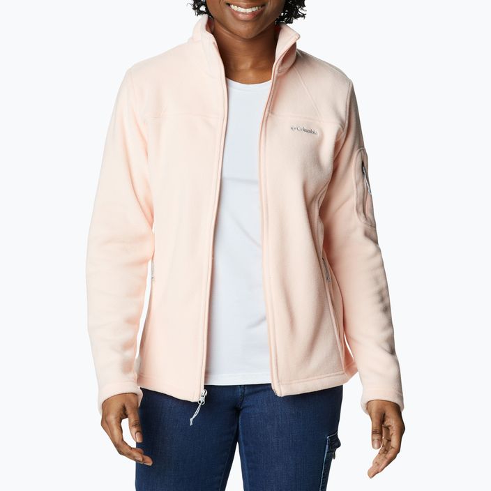 Bluză fleece pentru femei Columbia Fast Trek II Peach Blossom 1465351890 6