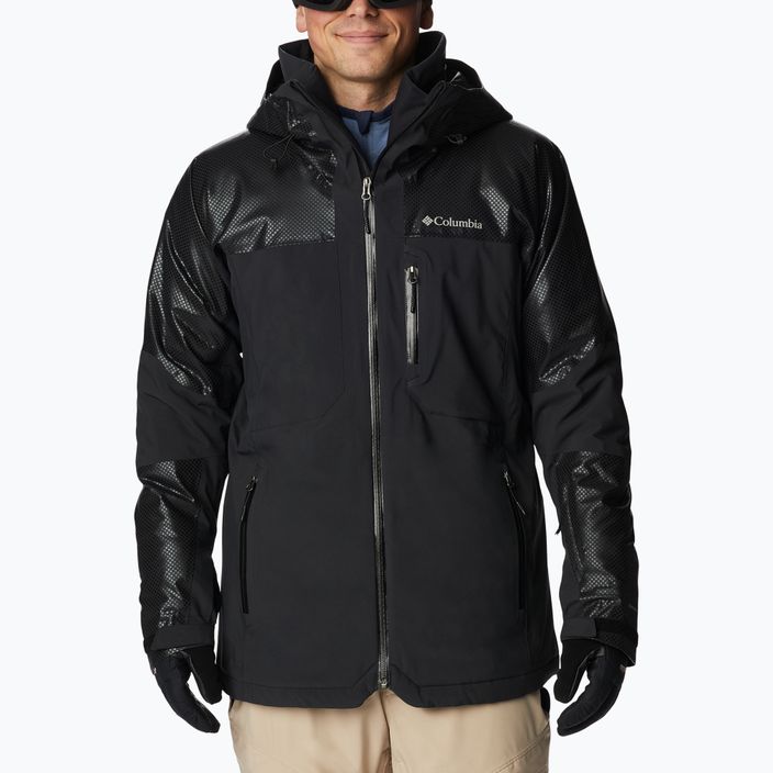 Columbia Snow Slab Black Dot jachetă de schi pentru bărbați negru 2008071 5