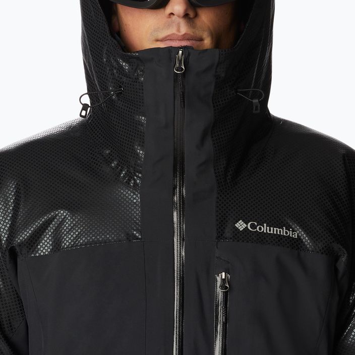 Columbia Snow Slab Black Dot jachetă de schi pentru bărbați negru 2008071 9