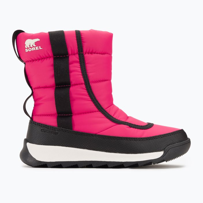 Ghete junior Sorel Outh Whitney II Puffy Mid cactus pink/black 2