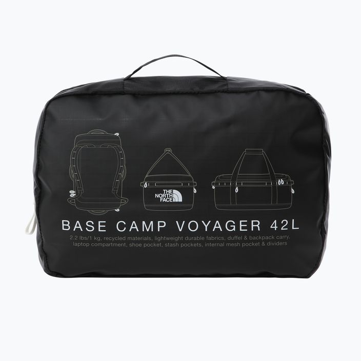 The North Face Base Camp Voyager Duffel 42 l geantă de călătorie negru NF0A52RQKY41 12