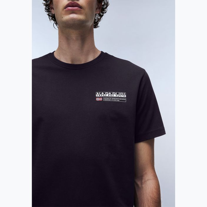 Tricou pentru bărbați  Napapijri S-Kasba black 041 3