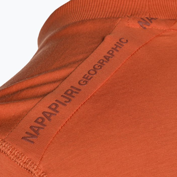 Tricou pentru bărbați Napapijri S-Smallwood orange burnt 4