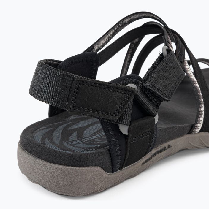 Sandale turistice pentru femei Merrell Terran 3 Cush Lattice negre J002712 9