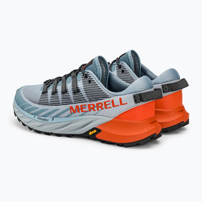 Merrell Agility Peak 4 pantofi de alergare pentru bărbați albastru deschis J066829 3