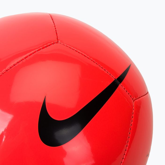 Minge de fotbal Nike Pitch Team roșie DH9796 mărimea 5 3