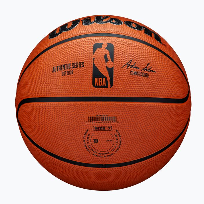 Wilson NBA NBA Authentic Series Baschet în aer liber WTB7300XB05 mărimea 5 6