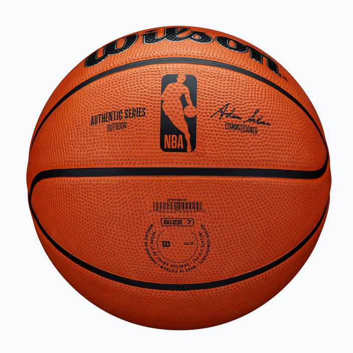 Wilson NBA NBA Authentic Series Baschet în aer liber WTB7300XB06 mărimea 6 6