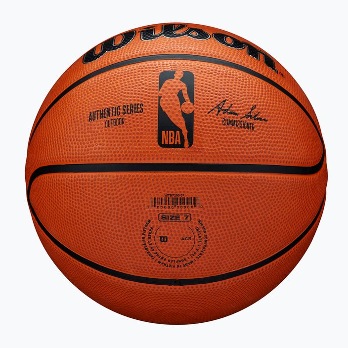 Wilson NBA NBA Authentic Series Baschet în aer liber WTB7300XB07 mărimea 7 6