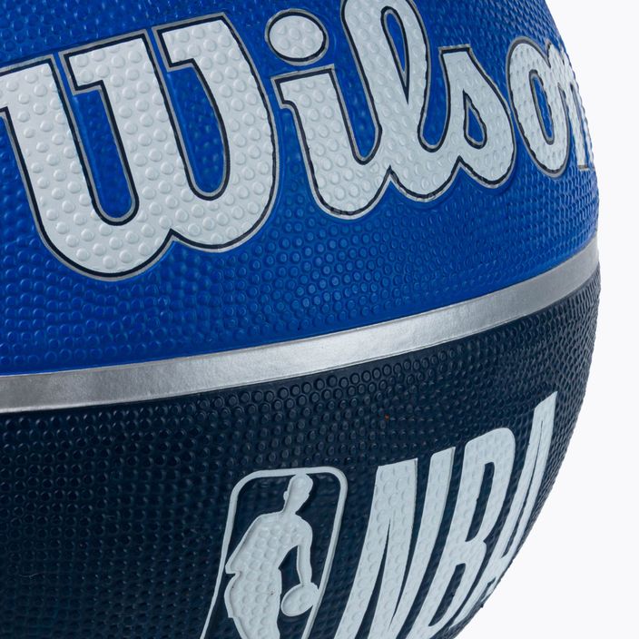 Wilson NBA NBA Team Tribute Dallas Mavericks baschet albastru WTB1300XBDAL 4