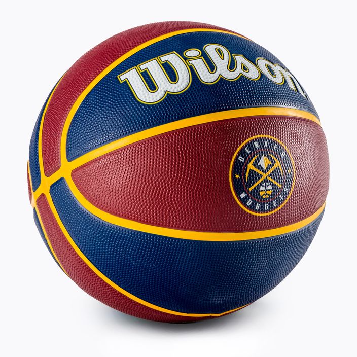 Wilson NBA NBA Team Tribute Denver Nuggets baschet albastru WTB1300XBDEN 2