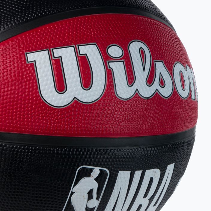 Mingea de baschet Wilson NBA Team Tribute Houston Rockets, maro WTB1300XBHOU 3
