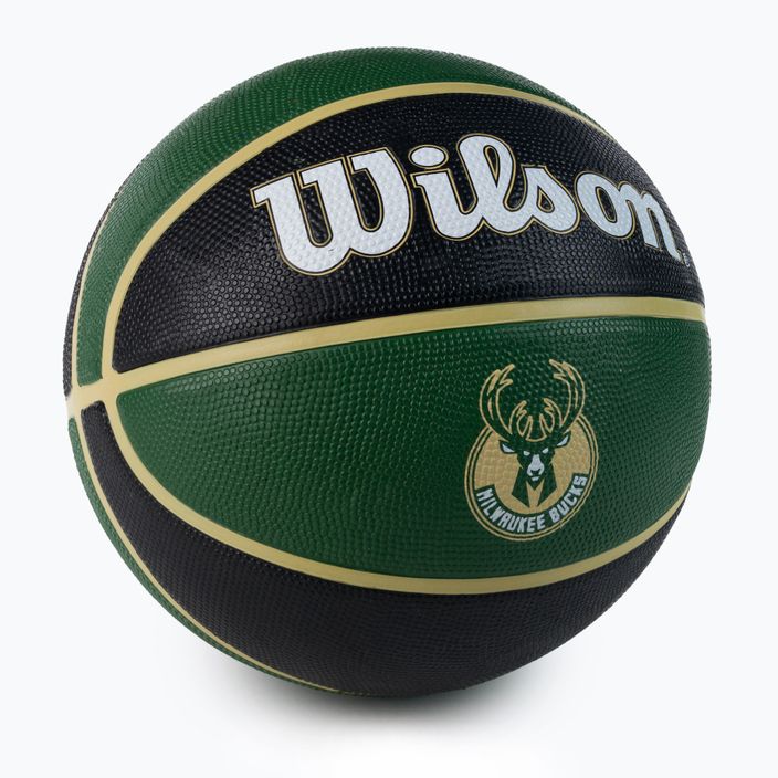 Wilson NBA NBA Team Tribute baschet Milwaukee Bucks verde WTB1300XBMIL 2