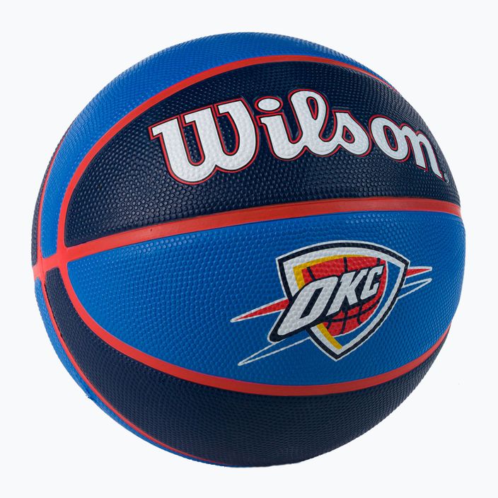 Wilson NBA NBA Team Tribute baschet Oklahoma City Thunder albastru WTB1300XBOKC 2