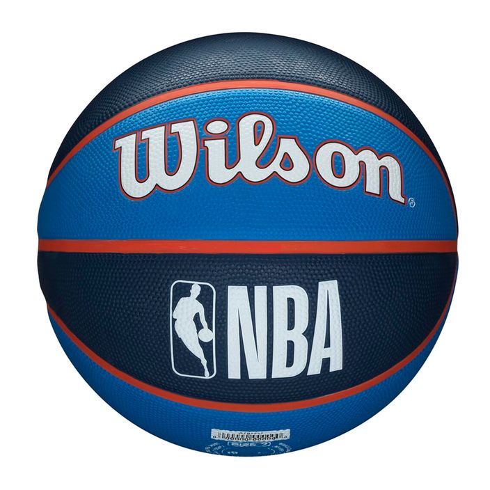 Wilson NBA NBA Team Tribute baschet Oklahoma City Thunder albastru WTB1300XBOKC 3