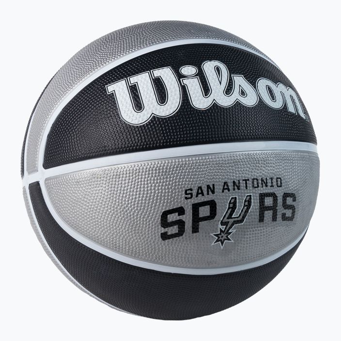 Wilson NBA Team Tribute San Antonio Spurs baschet de culoare gri WTB1300XBSAN 2