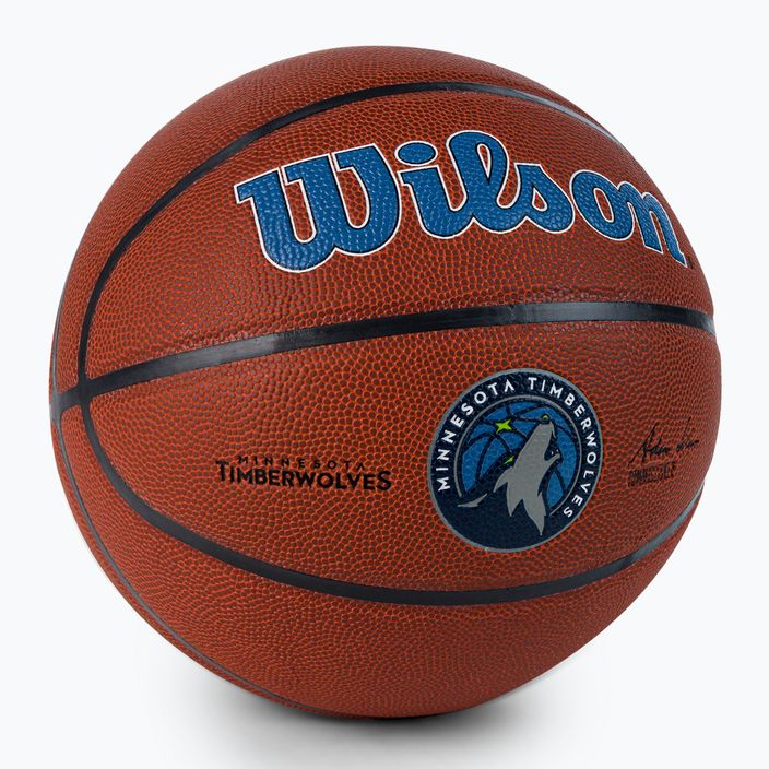 Wilson NBA NBA Team Alliance Minnesota Timberwolves baschet maro WTB3100XBMIN 2