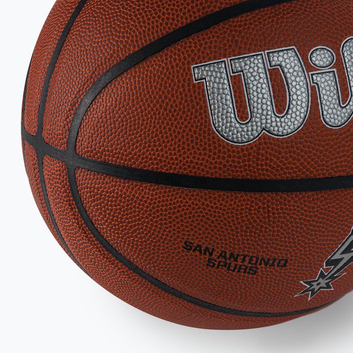 Wilson NBA NBA Team Alliance San Antonio Spurs baschet maro WTB3100XBSAN 3