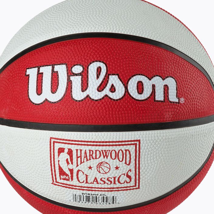 Wilson NBA Team Retro Mini Atlanta Hawks Baschet roșu WTB3200XBATL 3