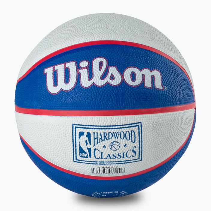 Mini baschet Wilson NBA Team Retro Mini Brooklyn Nets albastru WTB3200XBBRO 4