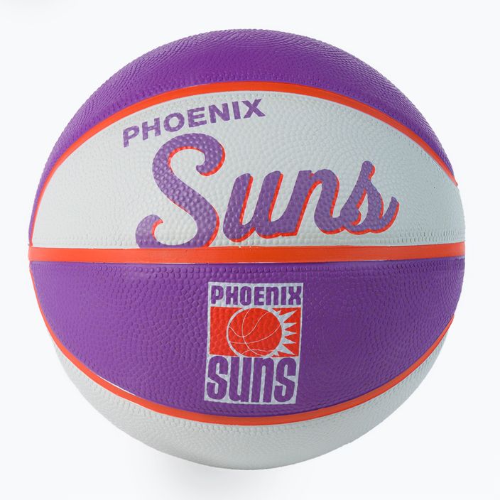 Mini baschet Wilson NBA Team Retro Mini Phoenix Suns violet WTB3200XBPHO
