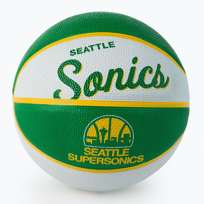Wilson NBA NBA Team Retro Mini Seattle SuperSonics baschet verde WTB3200XBSEA