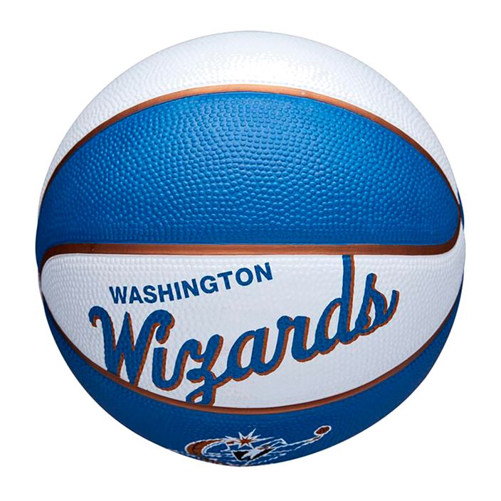 Wilson NBA Team Retro Mini Baschet Washington Wizards albastru WTB3200XBWAS 4