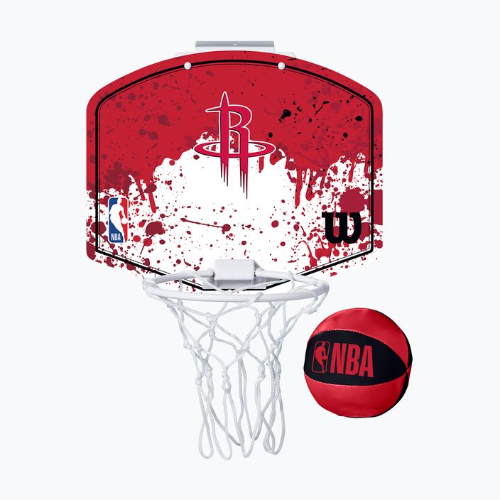 Set de mini-baschet Wilson NBA Team Mini Hoop Houston Rockets