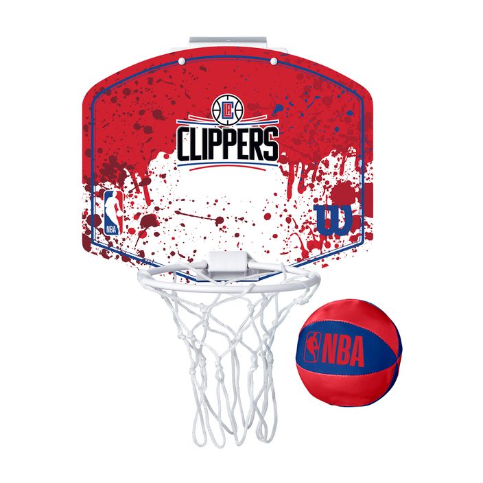 Set de mini-baschet Wilson NBA Team Mini Hoop Los Angeles Clippers 2