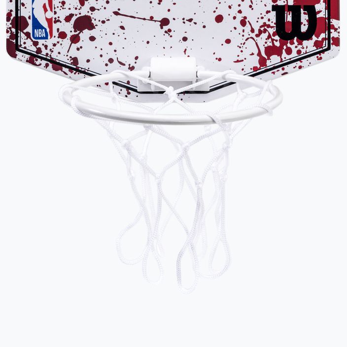 Wilson NBA Miami Heat Mini Hoop roșu WTBA1302MIA 2