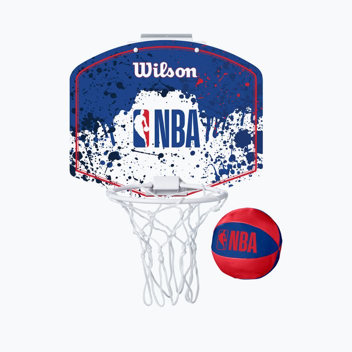 Wilson NBA NBA RWB Mini Hoop albastru WTBA1302NBARD 4