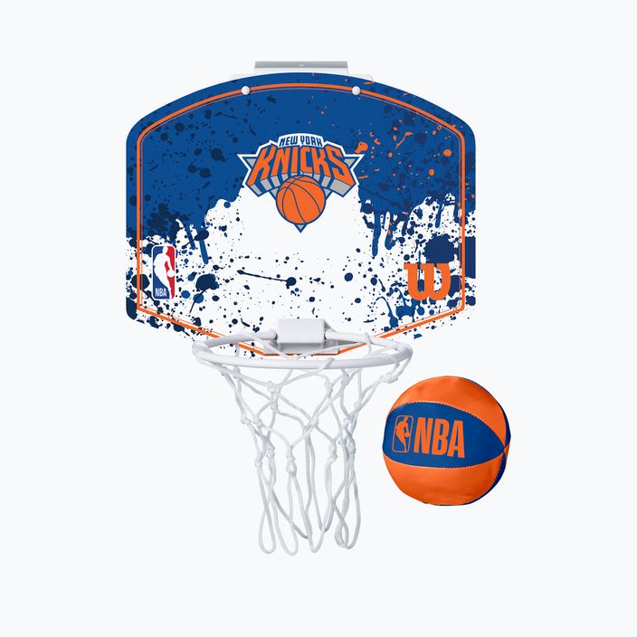 Wilson NBA NBA New York Knicks Mini Hoop albastru WTBA1302NYK 4
