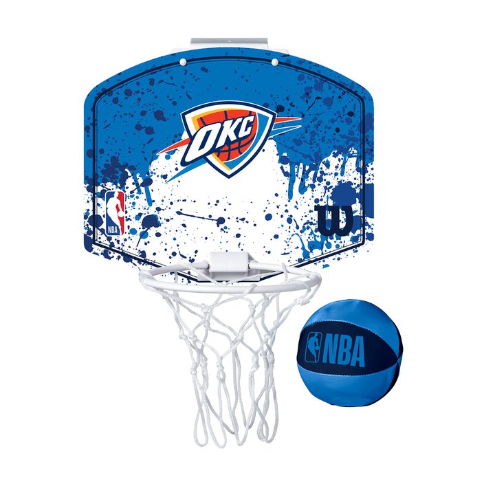 Set de mini-baschet Wilson NBA Team Mini Hoop Oklahoma City Thunder 2