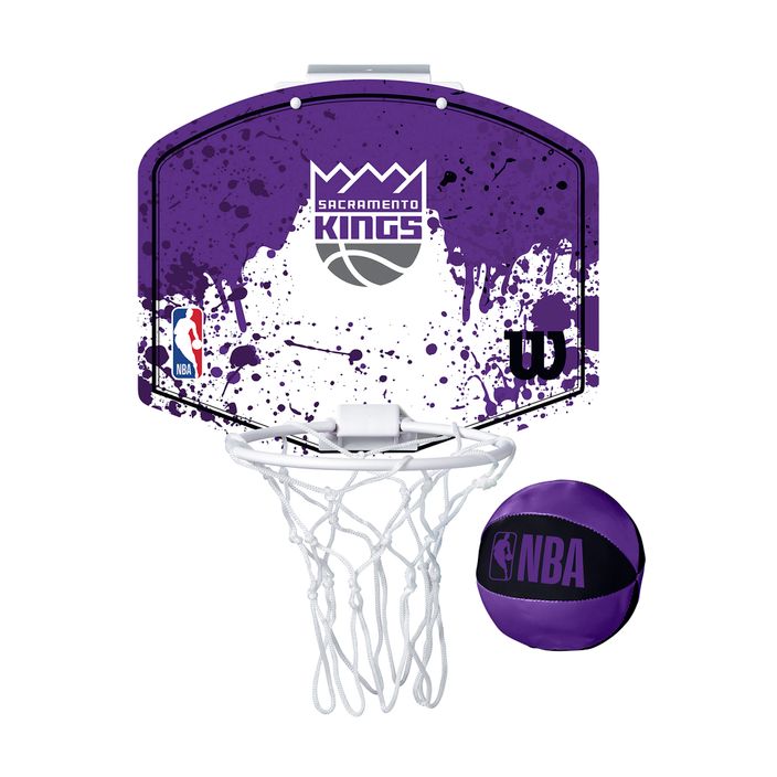 Set de mini-baschet Wilson NBA Team Mini Hoop Sacramento Kings 2