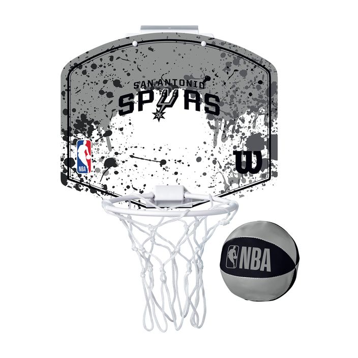 Set de mini-baschet Wilson NBA Team Mini Hoop San Antonio Spurs 2