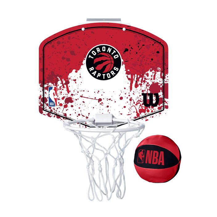Set de mini-baschet Wilson NBA Team Mini Hoop Toronto Raptors 2