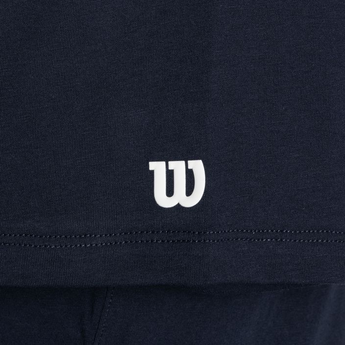 Tricou de tenis pentru bărbați Wilson Team Graphic classic navy 3