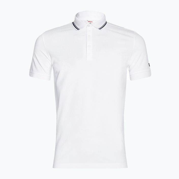 Tricou pentru bărbați Wilson Team Pique Polo bright white