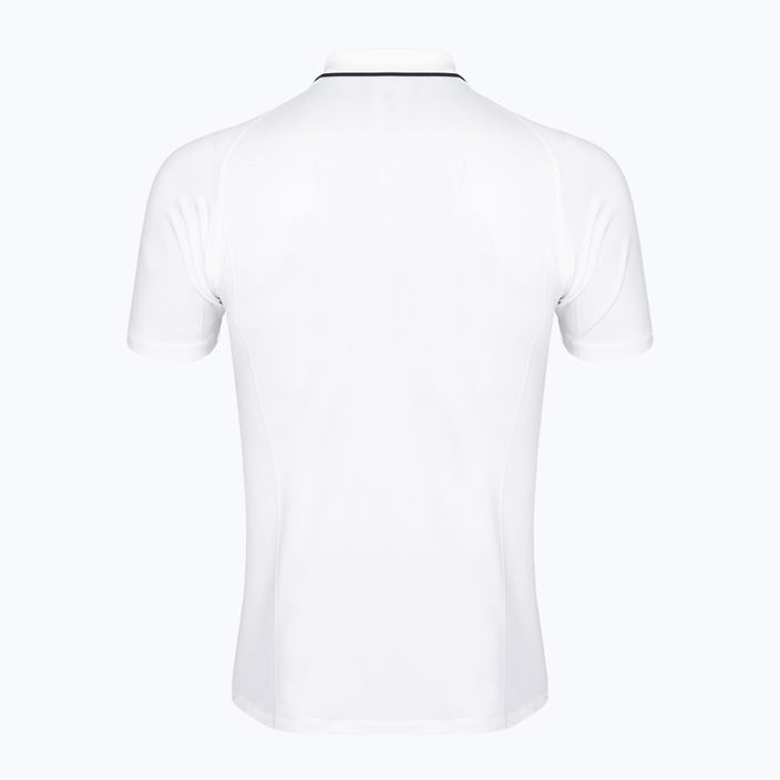 Tricou pentru bărbați Wilson Team Seamless Polo 2.0 bright white 2
