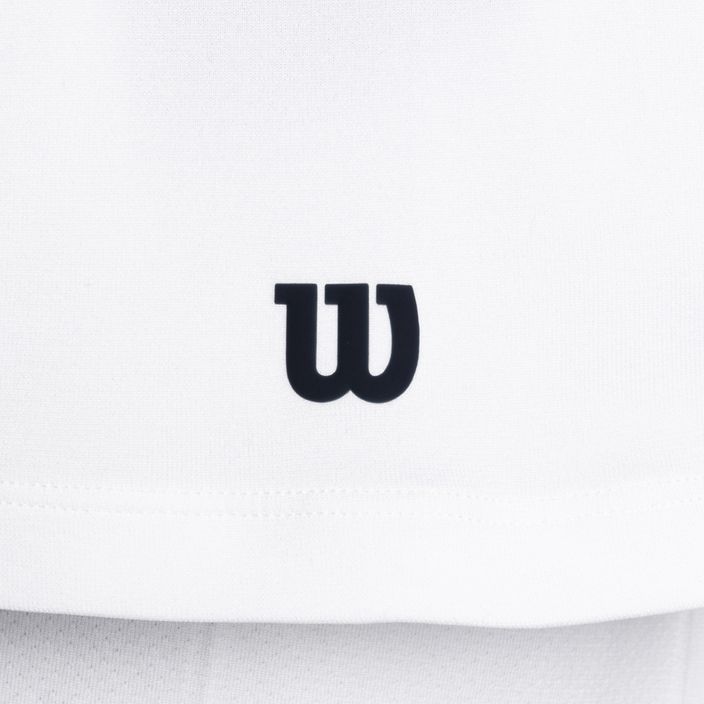 Tricou pentru bărbați Wilson Team Seamless Polo 2.0 bright white 4